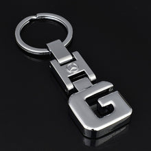 Load image into Gallery viewer, Hot Key Rings For Mercedes Benz CLS GL GLK SLK GLA GLE A B C E S R 3D Car Keychain Metal Keyring Key Chain Rings Keychains