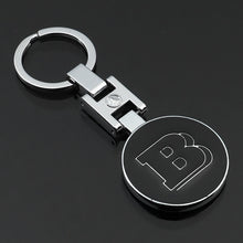 Load image into Gallery viewer, Hot Key Rings For Mercedes Benz CLS GL GLK SLK GLA GLE A B C E S R 3D Car Keychain Metal Keyring Key Chain Rings Keychains