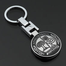 Load image into Gallery viewer, Hot Key Rings For Mercedes Benz CLS GL GLK SLK GLA GLE A B C E S R 3D Car Keychain Metal Keyring Key Chain Rings Keychains