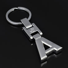 Load image into Gallery viewer, Hot Key Rings For Mercedes Benz CLS GL GLK SLK GLA GLE A B C E S R 3D Car Keychain Metal Keyring Key Chain Rings Keychains